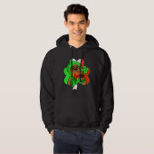 Ireland Leprechauns Sloth Hoodie (Vorne ganz)