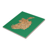 Ireland Map Tile Fliese (Seite)