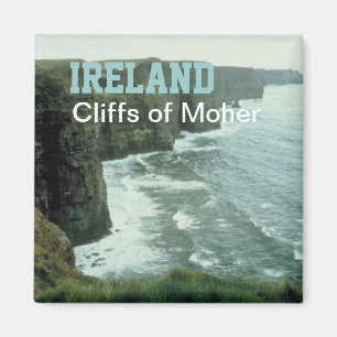 Ireland Moher Cliffs Travel Foto Souvenir Magnet
