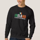 Ireland No Winners Only Survivors Ireland Rugby   Sweatshirt (Vorderseite)