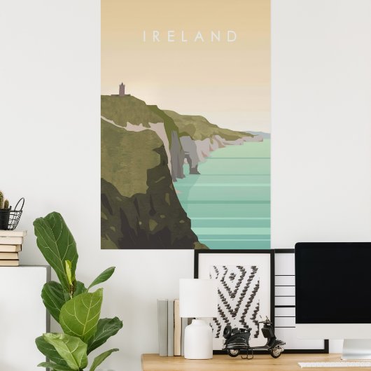 Ireland Poster (Heimbüro)