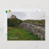 Ireland Quiet Man Bridge, Oughterard, Grafschaft G Postkarte (Vorne/Hinten)