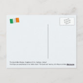 Ireland Quiet Man Bridge, Oughterard, Grafschaft G Postkarte (Rückseite)