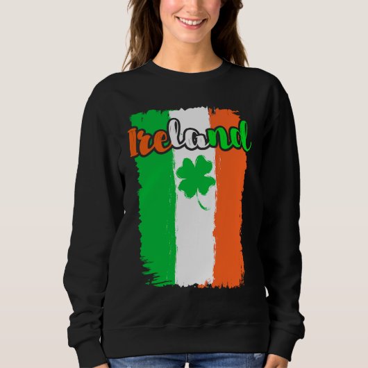 Ireland shamrock St Patrick's Day 1 Sweatshirt (Vorderseite)