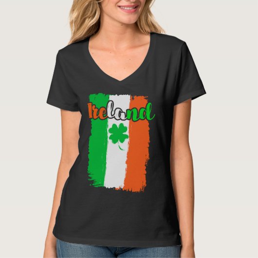 Ireland shamrock St Patrick's Day  1 T-Shirt (Vorderseite)