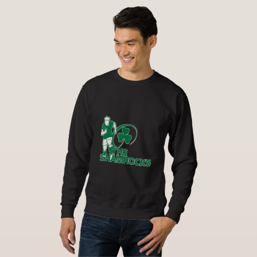 Ireland Shamrocks Rugby Team Sweatshirt (Vorne ganz)