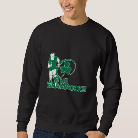 Ireland Shamrocks Rugby Team Sweatshirt (Vorderseite)