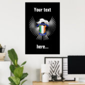 Ireland Soccer Champions Poster (Heimbüro)