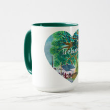 Ireland Souvenir Heart Tasse