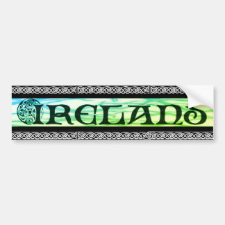 Ireland Sticker, Aufkleber, keltischer Knoten, Autoaufkleber
