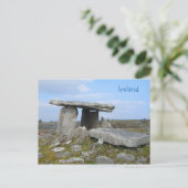 Ireland Stone Relic Postkarte (Stehend Vorderseite)