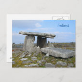 Ireland Stone Relic Postkarte (Vorne/Hinten)