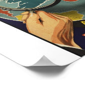 Ireland Vintage Travel Poster (Ecke)