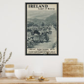 Ireland Vintage Travel Poster Ad Retro Prints (Küche)