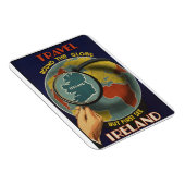 Ireland Vintage Travel Poster Magnet (Rechte Seite)