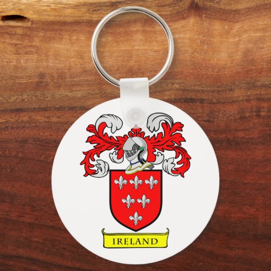 IRELAND-Wappen Schlüsselanhänger (Vorderseite)