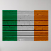 Ireland Woodplank Poster (Vorne)