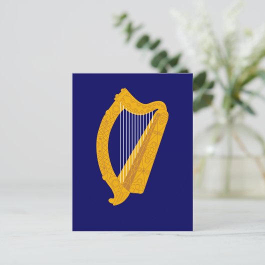 Irelandemblem Postkarte (Stehend Vorderseite)
