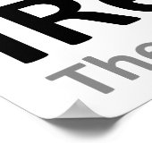 iRemüde Funny Poster (Ecke)