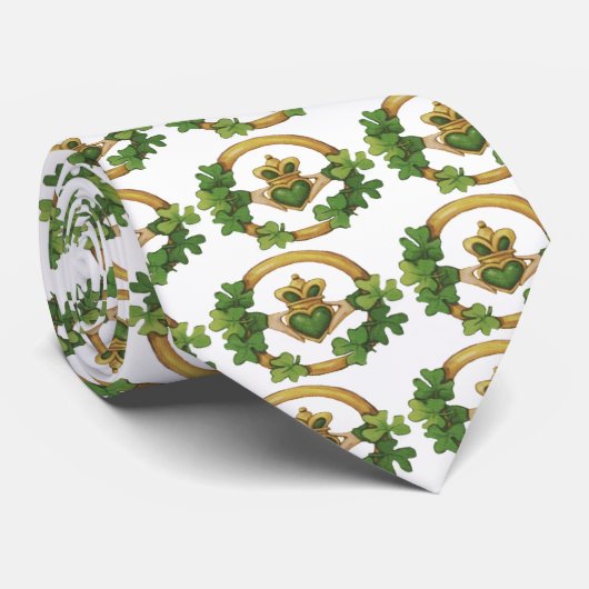 Iren Claddagh Krawatte (Gerollt)