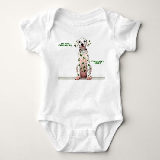 Iren Dalmation - Baby Strampler (Vorderseite)