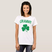 Iren Grammy grünes Kleeblatt T-Shirt (Vorne ganz)