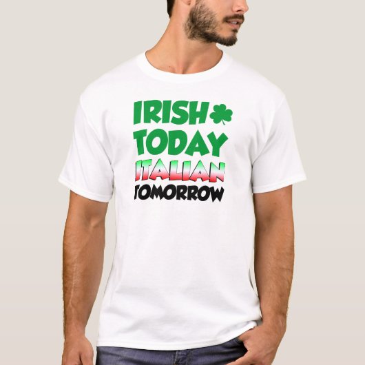 Iren-heute Italiener morgen T-Shirt (Vorderseite)