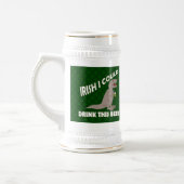 Iren I konnten dieses Bier, lustiges T-Rex trinken Bierglas (Links)