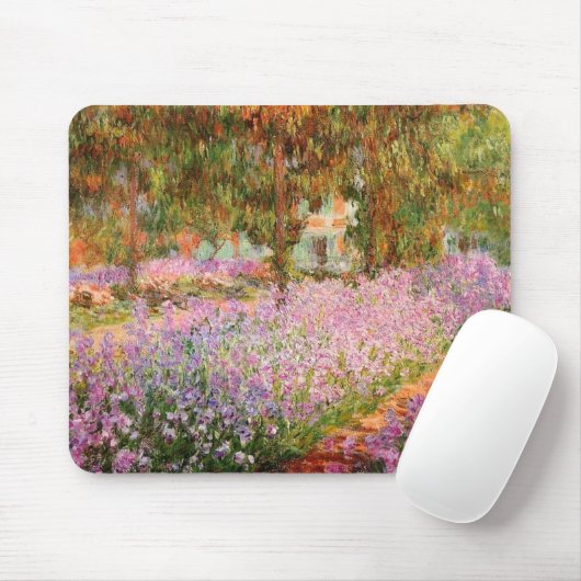 Iren im Garten von Monet Mousepad (Mit Mouse)