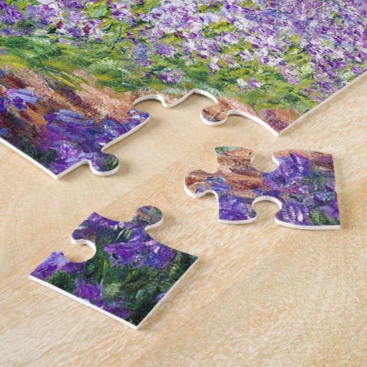 Iren im Garten von Monet Puzzle (Seite)