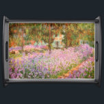 Iren im Garten von Monet Serviertablett<br><div class="desc">"Ire in Monet’s Garden" von Claude Monet.() Oscar-Claude Monet war ein Gründer der französischen impressionistischen Malerei und der beständigste und produktivste Praktizierende der Philosophie der Bewegung, seine Wahrnehmungen vor der Natur zu äußern, insbesondere in Bezug auf die Landschaftsmalerei in der Luft. Der Begriff "Impressionismus" leitet sich aus dem Titel seines...</div>