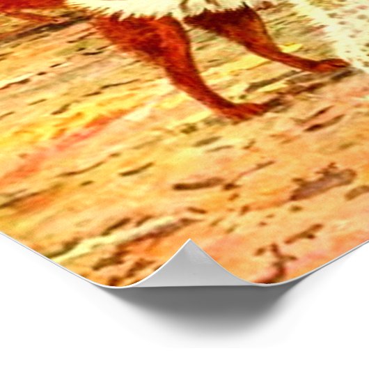 Iren im Herbst Poster (Ecke)