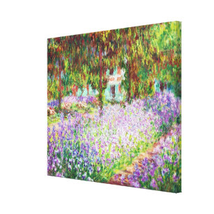 Iren im Monet's Garden Claude Monet Leinwanddruck