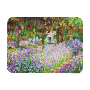 Iren im Monet's Garden Claude Monet Magnet