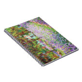 Iren im Monet's Garden Claude Monet Notizblock (Rechte Seite)