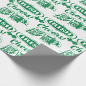 Iren-Irland-Geschenk-Packpapier Geschenkpapier (Ecke)
