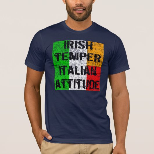 Iren mildern italienischen Haltungs-T - Shirt (Vorderseite)