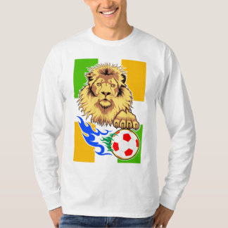 Iren oder Côte d'Ivoire Fußball-Löwe-T - Shirt