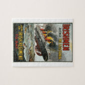 Iren rächen das Lusitania_Propaganda-Poster Puzzle (Horizontal)