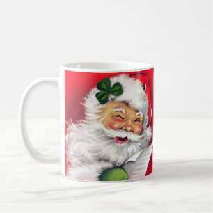 Iren Sankt, irische WeihnachtsTasse, Irland Kaffeetasse