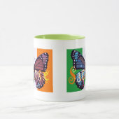 Iren Saoirse Schmetterling Tasse (Zentrum)