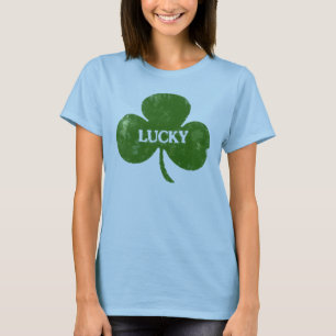 Iren-St Patrick Tagesgrunge-Klee-T - Shirt
