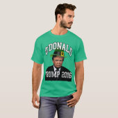 Iren-St. Patricks O'Donald Trumpf-2016 lustiger T-Shirt (Vorne ganz)