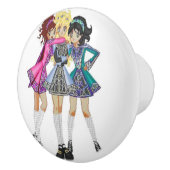 Iren-Tanz-Fach-Züge Keramikknauf (Rechts)