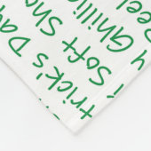 Iren-Tanz Fleecedecke (Ecke)