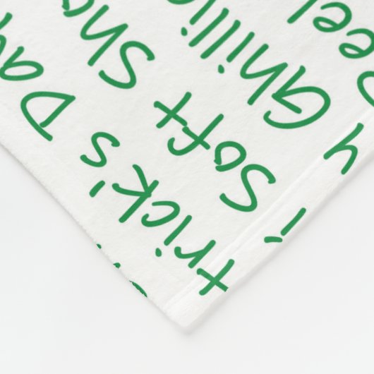 Iren-Tanz Fleecedecke (Ecke)