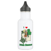 Iren-Tanz-Herz Edelstahlflasche (Links)