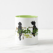 Iren-Tanz Wordle Tasse (Zentrum)