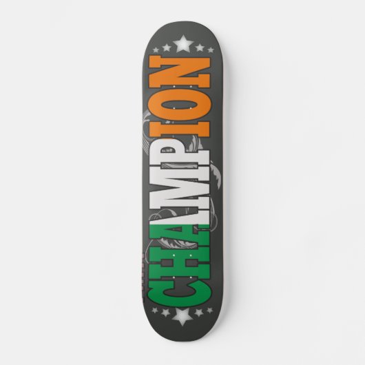 Iren und ein Meister Skateboard (Vorderseite)