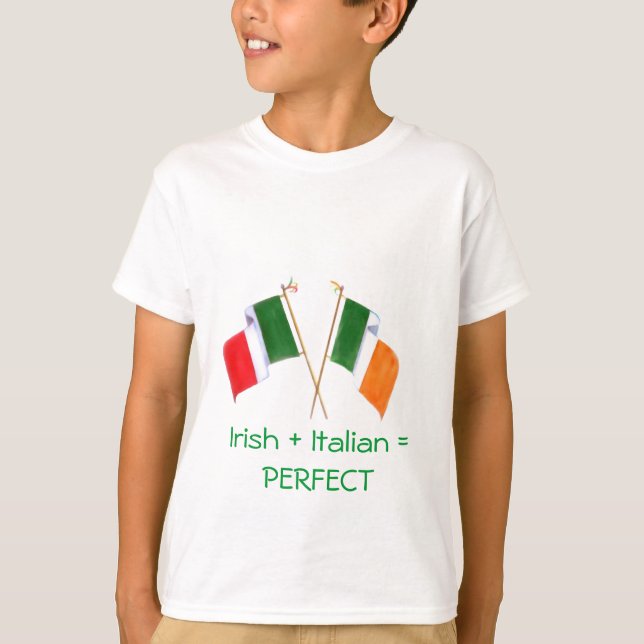 Iren und Italiener T-Shirt (Vorderseite)